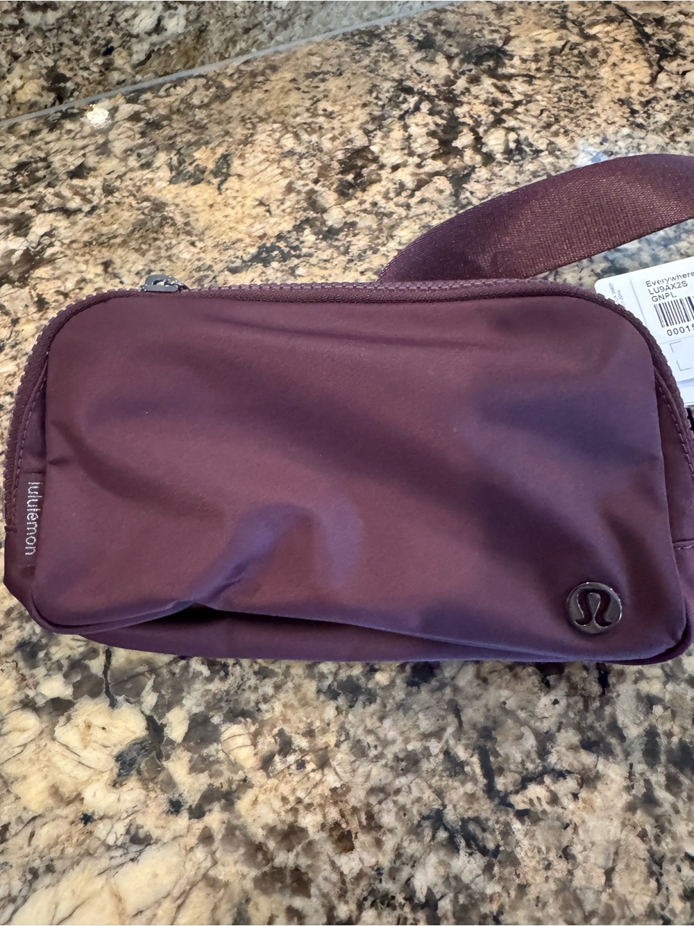lululemon athletica Maroon Belt Bag — NWT